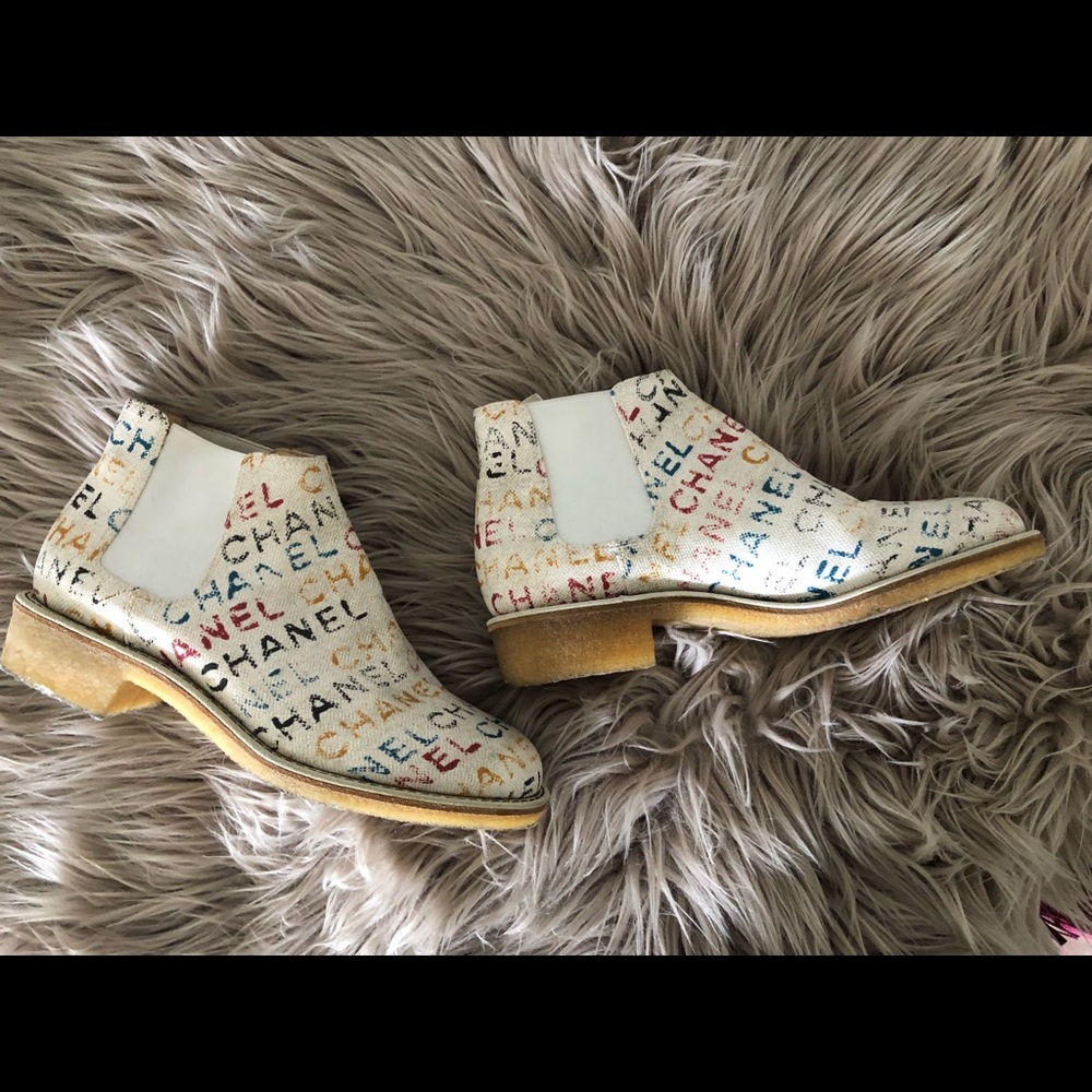 Chanel Graffiti collection shoes